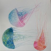 Mi Proyecto del curso: Técnicas modernas de acuarela. Un progetto di Creatività di Patricia Fernandez - 23.03.2020