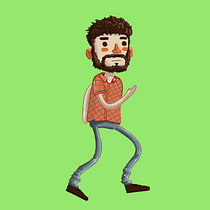 Alan: Construye un amigo: del lápiz al movimiento. Projekt z dziedziny Animacje 2D użytkownika Salomón Wilson - 23.03.2020