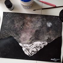 Meu projeto do curso: Técnicas modernas de aquarela. Un progetto di Pittura ad acquerello di Débora Maksimiuk - 23.03.2020