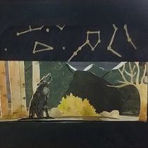 Mi Proyecto del curso: Ilustración y construcción de un teatro de papel. Children's Illustration project by Laetitia Farah - 03.24.2020