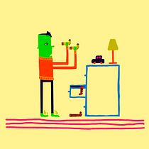 Mi Proyecto del curso: la media naranja y Ramiro medio mugroso. Writing, and Traditional illustration project by María Florencia Evdemon - 03.25.2020