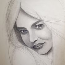 My project in Realistic Portrait with Graphite Pencil course. Drawing project by Ljubica Bratulic - 03.25.2020