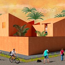 Mi Proyecto del curso: Representación gráfica de proyectos arquitectónicos. Un proyecto de Arquitectura digital y Collage de Masi Awki Mejia Sanoni - 02.04.2020
