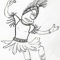 Mi Proyecto del curso: Introducción a la creación de personajes estilo cartoon. Drawing project by Antonio Federico Rodríguez - 04.19.2020