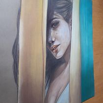 Mi Proyecto del curso: Ilustración con pastel y lápices de colores.  projeto de Esmeralda Olmo Ecija - 27.03.2020