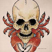 "ANIMAL MARINO Y EL TIEMPO / ETERNIDAD". Un projet de Dessin, Dessin au cra, on, Dessin artistique et Illustration traditionnelle de Erick Marcelo Leggs Avilés - 03.04.2020