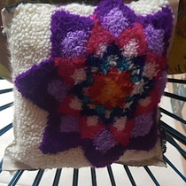 Mi Proyecto del curso: Bordado XL con aguja mágica. Bordado projeto de Miriam Aragón - 28.03.2020