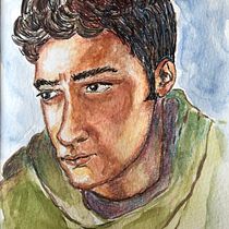 Mi Proyecto del curso: Cuaderno de retratos en acuarela. Watercolor Painting project by Lola Pardo - 04.05.2020