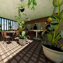 Mi Proyecto del curso: Diseño de interiores para restaurantes. Projekt z dziedziny 3D,  Architektura i Architektura wnętrz użytkownika isal614 - 30.03.2020
