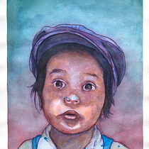 Mi Proyecto del curso: Retrato artístico en acuarela. Un progetto di Pittura ad acquerello di Miguel Angel Montaño Martínez - 28.03.2020