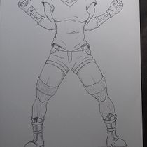 Mi Proyecto del curso: Ilustración para cómics: anatomía de un superhéroe. Animação 2D projeto de nicolasbolanosruiz - 28.03.2020