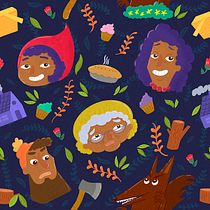 Mi Proyecto del curso: Diseño de patrones ilustrados. Digital Illustration project by Arteaga - 03.28.2020