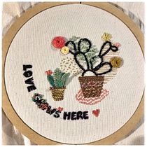 Mi Proyecto del curso: Técnicas básicas de bordado: puntadas, composiciones y gamas cromáticas. Un projet de Broderie de delficuria - 26.03.2020