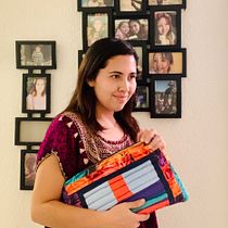 Mi Proyecto del curso: Introducción al patchwork contemporáneo. Un projet de Art textile de Jazmin Ugalde - 28.03.2020