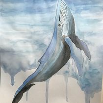 Mi Proyecto del curso: Técnicas experimentales de acuarela para principiantes . Watercolor Painting project by Camila Molina Loyola - 03.29.2020