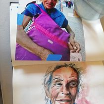 Gente de la calle antes de la cuarentena. Art To, and s project by ayesa_cruickshank - 04.01.2020