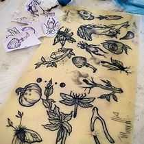 Mi Proyecto del curso: Tatuaje para principiantes. Design, Desenho de tatuagens e Ilustração tradicional projeto de Ana Rocamora Pascual - 06.04.2020