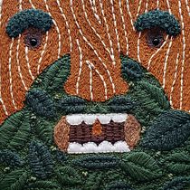 Mi Proyecto del curso: Bordado XL con aguja mágica. Bordado, Decoração de interiores, Punch needle, e Design têxtil projeto de Jackeline Covelli - 28.03.2020