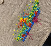 Mi Proyecto del curso: Bolso Playero . Embroider project by fdiaz_1 - 04.06.2020