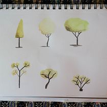 My project in Drawing for Beginners Level -1 course. Drawing, and Watercolor Painting project by annoraong - 04.09.2020