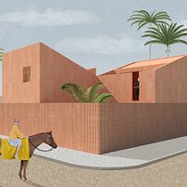Mi Proyecto del curso: Representación gráfica de proyectos arquitectónicos. Un projet de Architecture, Architecture numérique, Architecture d'intérieur et Illustration architecturale de Micaela Franco - 27.03.2020