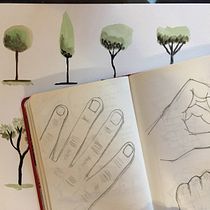 Mi Proyecto del curso: Dibujo para principiantes nivel -1. Un projet de Illustration traditionnelle de Daniel Gauna - 31.03.2020