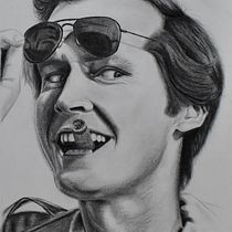 Mi Proyecto del curso: Retrato realista con lápiz de grafito. Ilustração tradicional projeto de Delia Sesma Galipienzo - 31.03.2020