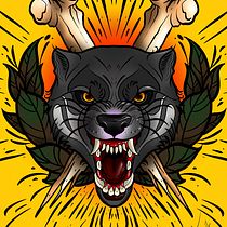 Mi Proyecto del curso: Diseño e ilustración digital de tatuajes con Procreate. Digital Drawing, and Tattoo Design project by Adrián Gutierrez Aguerri - 03.31.2020