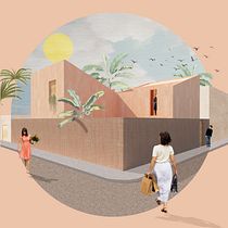 My project in Graphic Representation of Architectural Projects course. Ilustração arquitetônica, e Arquitetura projeto de Gendale Lipata - 01.04.2020