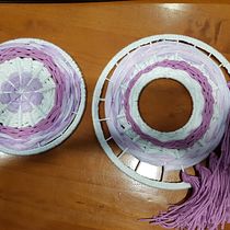 Mi Proyecto del curso: Tejido en telar circular. Tecido projeto de ascenjara - 01.04.2020