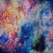 Mi galaxia de acuarela. Un progetto di Creatività di romver888 - 01.04.2020