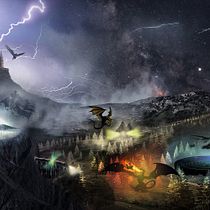 Mi Proyecto del curso: Matte Painting: creando mundos fotorrealistas. Photo Retouching project by Marcio Miranda - 04.03.2020