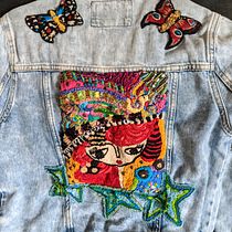 Mi Proyecto del curso: Diseño de moda: pintura y bordado sobre prendas. Bordado projeto de Narda Góngora - 30.06.2020