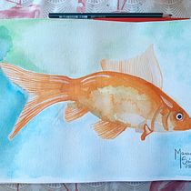 Mi Proyecto del curso: Técnicas modernas de acuarela. Un progetto di Pittura ad acquerello di Mariana Sánchez - 03.04.2020