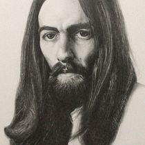 Mi Proyecto: retrato realista con lápiz de grafito. Desenho, Desenho a lápis, Desenho de retrato, e Desenho realista projeto de Santiago Albitre - 03.04.2020