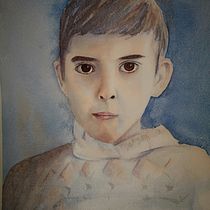 Mi Proyecto de Retrato artístico en acuarela. Un progetto di Pittura ad acquerello di sintexis77 - 03.04.2020