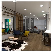 Mi Proyecto del curso: Diseño de interiores para espacios multifuncionales. Un projet de Décoration, Design  , et Retail design de Carolina Gomez - 06.04.2020