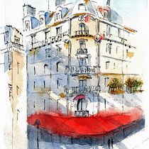 My project in Architectural Sketching with Watercolor and Ink course. Sketching project by hollisendres - 04.03.2020