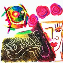 Al mal tiempo...COLORES!. Creativit, and Traditional illustration project by susana Gisbert - 05.18.2020