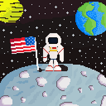 Mi Proyecto del curso: Introducción al diseño de personajes en pixel art. Pixel Art project by Samuel Herrera - 04.04.2020