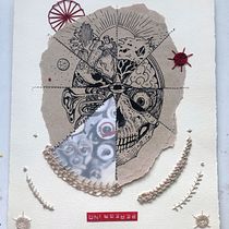 Peregrino ~ Mi Proyecto del curso: Técnicas de bordado experimental sobre papel Ein Projekt aus dem Bereich Stickerei von Mary Paullada - 03.04.2020
