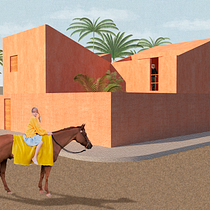 Mi Proyecto del curso: Representación gráfica de proyectos arquitectónicos. Un proyecto de Arquitectura, Ilustración arquitectónica e Ilustración digital de María Daniela Ruiz - 05.04.2020