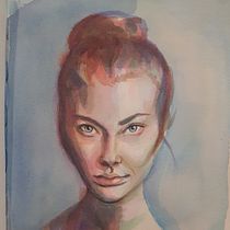 My project in Artistic Portrait with Watercolors course Ein Projekt aus dem Bereich Aquarellmalerei von carina_3 - 05.04.2020