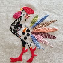 Mi Proyecto del curso: Técnicas de bordado: ilustrando con hilo y aguja. Un projet de Broderie de morenocristina923 - 05.04.2020