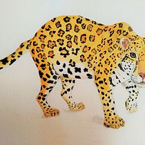 My project in Experimental Watercolor Techniques for Beginners course / Jaguar. Watercolor Painting project by annabelee80 - 04.05.2020