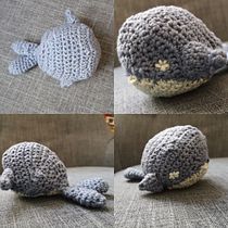 Proyecto final amigurumi&i: ballena. Fiber Arts project by Vero Gutiérrez - 04.05.2020