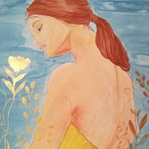 My project in Illustration with Pastel and Coloured Pencils course. Ilustração tradicional, Pintura, Desenho a lápis, e Desenho de retrato projeto de Francesca InCalle - 05.04.2020