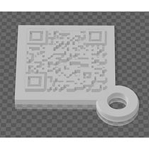 Llavero QR (instagram). 3D projeto de jose garcia - 06.04.2020