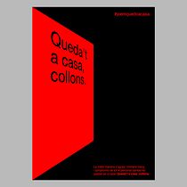 Mi Proyecto del curso: Animación para composiciones tipográficas-Queda't a casa Ein Projekt aus dem Bereich Animation und 2-D-Animation von Genis Ibanco - 06.04.2020