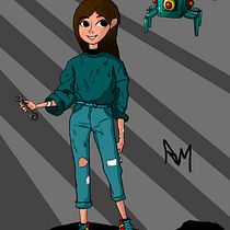 Mi Proyecto del curso: Introducción al diseño de personajes para animación y videojuegos. Un projet de Conception de personnages et Illustration traditionnelle de Raúl Velasquez Martinez - 05.04.2020